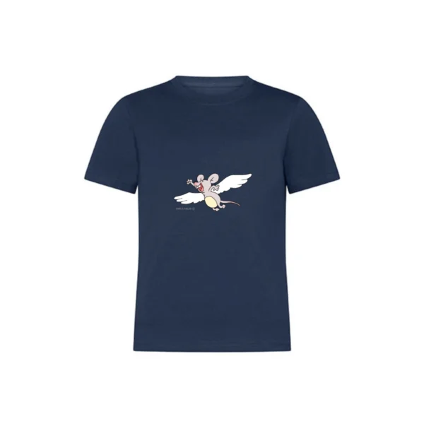 Bern_prem_navy_mouse Bērnu T-krekls OWLS TALES Forever