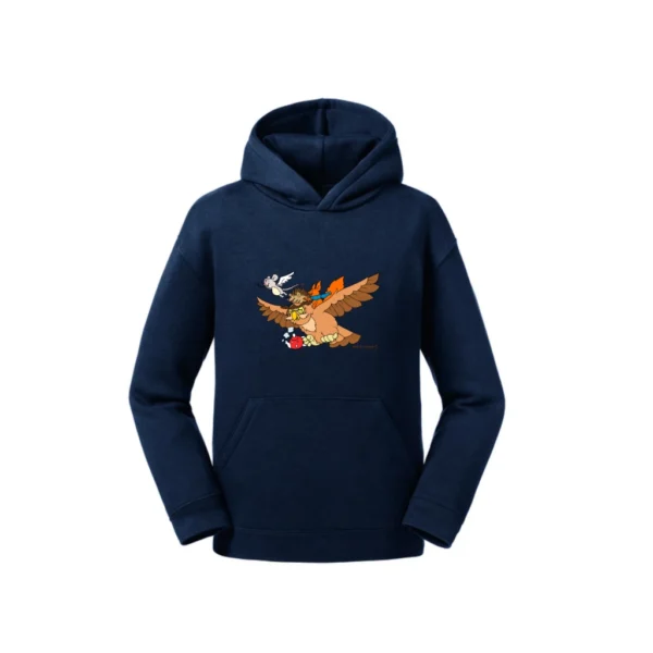 Hudijs_puce_navy Bērnu hūdijs OWLS TALES Forever