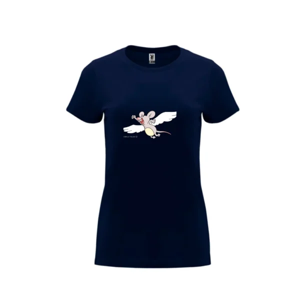 Siev_baxe_navy_mouse Sieviešu T-krekls OWLS TALES Everyday