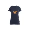 Siev_prem_navy_owl Sieviešu T-krekls OWLS TALES Forever