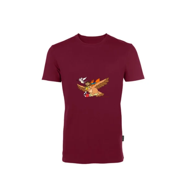 Vir_prem_bordo_owl Vīriešu T-krekls OWLS TALES Forever
