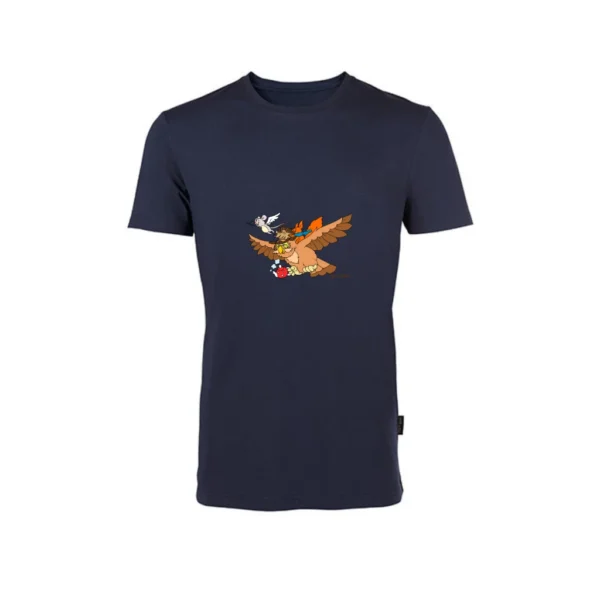 Vir_prem_navy_owl Vīriešu T-krekls OWLS TALES Forever