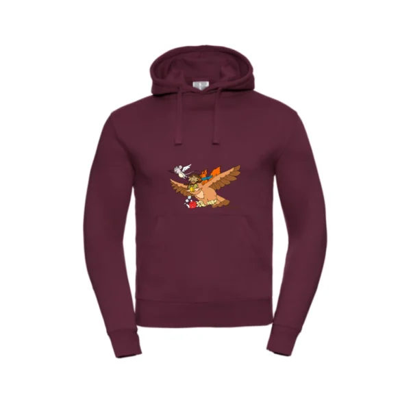 vir_puce_bur Men’s Hoodie OWLS TALES Forever