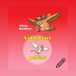 Lidojošais pelēns - krāsojamās ilustrācijas
