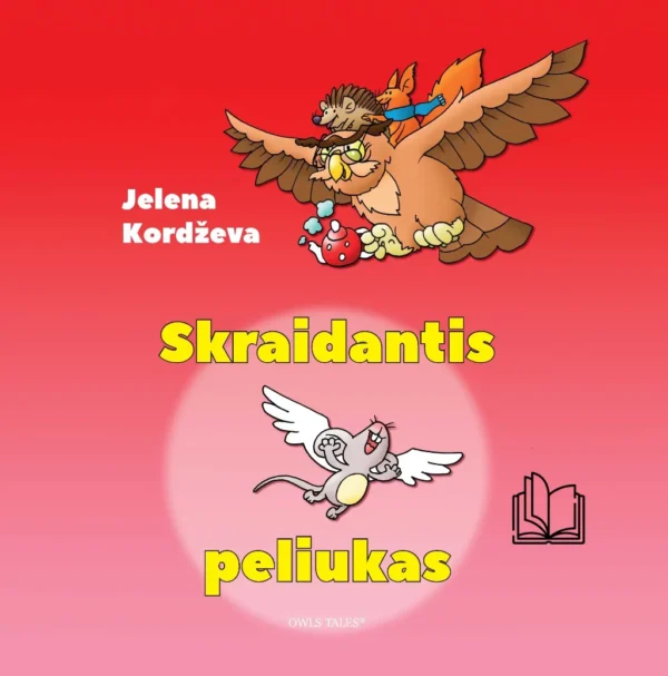 Knyga Skraidantis peliukas